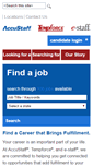Mobile Screenshot of accustaff-tempforce-estaff.com